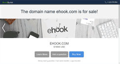 Desktop Screenshot of ehook.com